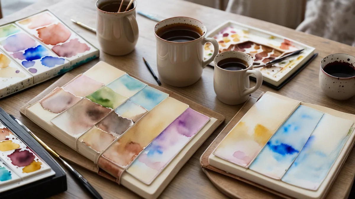 Aquarell und Fineliner kombinieren für Anfänger: Tipps für Urban Sketching