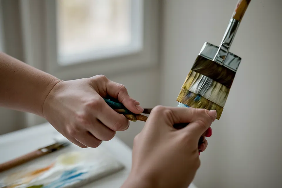 Trockenpinsel-Technik im Aquarell für echte Felsstruktur, ein Anfänger-Tipp für mehr Tiefe